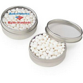 Round Window Tin White Mints